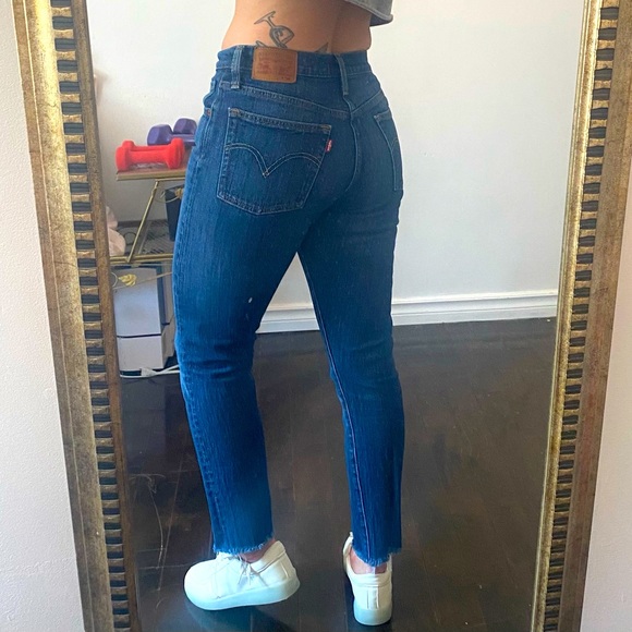 Levi’s 501 Button Fly DIY CROP - Picture 2 of 4